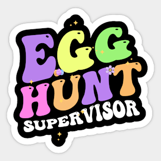 Egg Hunt Supervisor Sticker